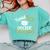 FinishEdD Doctor Of Education Graduation EdD Graduate Comfort Colors Sweatshirt Chalky Mint