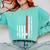 Fire Academy Survivor Firemen Fire School Graduation Comfort Colors Sweatshirt Chalky Mint