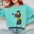 Flossing Graduation Class Of 2019 Women Comfort Colors Sweatshirt Chalky Mint