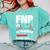 FNP In Progress Graduation Family Nurse Practitioner Comfort Colors Sweatshirt Chalky Mint