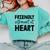 Friendly Introvert At Heart Comfort Colors Sweatshirt Chalky Mint Friendly Introvert At Heart Comfort Colors Sweatshirt Chalky Mint