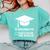 Funny Graduate Joke Mens Womens Graduation Gifts Comfort Colors Sweatshirt Chalky Mint
