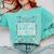 Future Doctor Graduation School Kids Toddler Women Men Comfort Colors Sweatshirt Chalky Mint