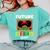 Future HBCU Grad HBCU Tomorrow Girl Graduation Kids Comfort Colors Sweatshirt Chalky Mint