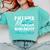 FUTURE MARINE BIOLOGIST MAKING WAVES Graduation T-Shirt Comfort Colors Sweatshirt Chalky Mint
