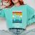 Gamer Graduation 2021 Retro 9th Grade Level Complete Comfort Colors Sweatshirt Chalky Mint