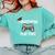 Gamers Graduation I Graduated Play Time Gamer Comfort Colors Sweatshirt Chalky Mint