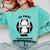 Go Away I'm Introverting Cat With Coffee Comfort Colors Sweatshirt Chalky Mint Go Away I'm Introverting Cat With Coffee Comfort Colors Sweatshirt Chalky Mint