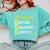 Goal Digger Inspirational Quotes Master's Degree Graduation Comfort Colors Sweatshirt Chalky Mint