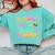 Goodbye 1st Grade To 2nd But First Summer Graduation Comfort Colors Sweatshirt Chalky Mint