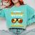 Goodbye 3rd Grade Graduation To 4th Grade First Summer Beach Comfort Colors Sweatshirt Chalky Mint