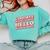 Goodbye Middle School Hello High School 8th Grade Graduation Comfort Colors Sweatshirt Chalky Mint