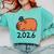 Grad Class Of 2026 Capybara Graduation Graduated Kids Comfort Colors Sweatshirt Chalky Mint