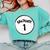 Graduate 1 Graduation Shirt Comfort Colors Sweatshirt Chalky Mint