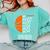 Graduate Senior Class 2022 Graduation Basketball Player Comfort Colors Sweatshirt Chalky Mint