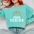 Graduate Senior Class Of 2026 Basketball Player Graduation Comfort Colors Sweatshirt Chalky Mint