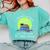 I Graduated Can I Go Back To Bed Now Cat Graduation For Men Women Girls Kids Comfort Colors Sweatshirt Chalky Mint