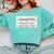 I Graduated Now I'm Like Smart & Stuff Tee Graduation Shirts Comfort Colors Sweatshirt Chalky Mint