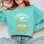 I Graduated Now I'm Smart Graduation Graduation Comfort Colors Sweatshirt Chalky Mint
