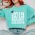 Graduation 2019 Biology Tshirt For Science Graduate Comfort Colors Sweatshirt Chalky Mint