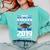 Graduation 2019 TShirt Proud Dad Of Senior Comfort Colors Sweatshirt Chalky Mint