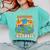 Graduation 3rd Grade Monster Truck Boys I Crushed Grad Comfort Colors Sweatshirt Chalky Mint