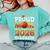 Graduation Basketball Retro Proud Mom Of A 2026 Graduate Comfort Colors Sweatshirt Chalky Mint