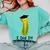 Graduation Cap Wearing Big Dill Pickle I Did It Graduate Fun Comfort Colors Sweatshirt Chalky Mint