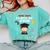 Graduation Class Of 2018 Game Over 8-Bit Gamer Comfort Colors Sweatshirt Chalky Mint