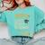 Graduation Class Of 2026 My Last First Day Of School Senior Comfort Colors Sweatshirt Chalky Mint