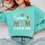 Graduation Class Of 2026 Senior Mom 2026 Comfort Colors Sweatshirt Chalky Mint