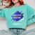 Graduation Graduated Creative Writing Degree University Comfort Colors Sweatshirt Chalky Mint