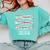 Graduation High School 2025 High School Graduation Premium Tri-Blend Comfort Colors Sweatshirt Chalky Mint