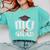 Graduation Masters Criminal Justice Premium Tri-Blend Comfort Colors Sweatshirt Chalky Mint