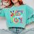 Graduation Peace Sign Out Eighth Grade Tie Dye Hippie Comfort Colors Sweatshirt Chalky Mint