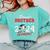 Graduation Proud Brother Of A 2024 Senior Baseball Player Comfort Colors Sweatshirt Chalky Mint