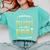 Graduation Proud Grandma Of Two 2021 Graduates High School Comfort Colors Sweatshirt Chalky Mint