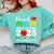 Graduation Proud Mom Of 2025 Kindergarten Graduate Comfort Colors Sweatshirt Chalky Mint