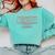 Graduation Senior Things 2024 Graduate Back To School Comfort Colors Sweatshirt Chalky Mint