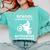 Graduation Shirt For Dirtbike Motocross Riders Comfort Colors Sweatshirt Chalky Mint