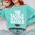 Graduation The Tassle Was Worth The Hassle T-Shirt Comfort Colors Sweatshirt Chalky Mint