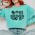 My Granddaughter Did It Graduation Graduated Proud Children Comfort Colors Sweatshirt Chalky Mint