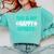 This Is My Happy Face Introvert Comfort Colors Sweatshirt Chalky Mint This Is My Happy Face Introvert Comfort Colors Sweatshirt Chalky Mint