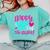 Happy Last Day Of Fifth 5th Grade Teacher Student Graduation Comfort Colors Sweatshirt Chalky Mint