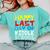 Happy Last Day Of Middle School Graduation Comfort Colors Sweatshirt Chalky Mint