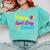 Happy Last Day Of School Graduation Teacher Students T-Shirt Comfort Colors Sweatshirt Chalky Mint