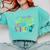 Happy Last Day Of School Student Teacher Graduation Comfort Colors Sweatshirt Chalky Mint
