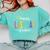 Happy Last Day Of School Women Teachers School Graduation Comfort Colors Sweatshirt Chalky Mint