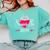 High School 2019 Senior Graduation Shirt Girls Daughter Comfort Colors Sweatshirt Chalky Mint