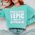 High School Graduate Graduation Party Meme Comfort Colors Sweatshirt Chalky Mint